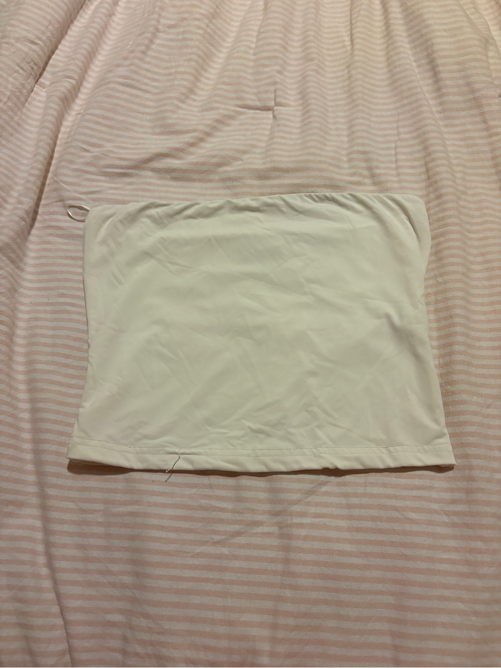 Princess Polly Strapless Tube Top White size 2